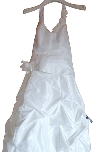 Brautkleid neckholder - gr.38,