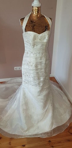 Wedding dress new white - wedding, dress,